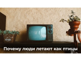 Почему люди летают как птицы