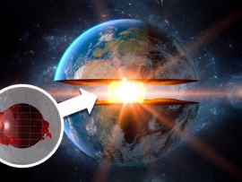 Ученые нашли остатки другой планеты внутри Земли