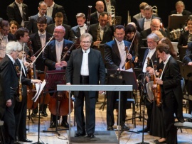 К 90-летию Владимира Федосеева. Д. Шостакович. Симфония №5. Владимир Федосеев и БСО им. П.И. Чайковского. Ведущий Артем Варгафтик