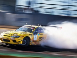 Автоспорт. Дрифт. Международный кубок FIA. Трансляция из Латвии