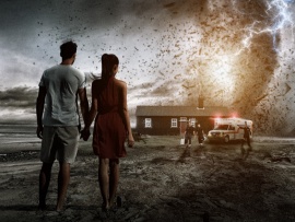 Шторм выходит на берег