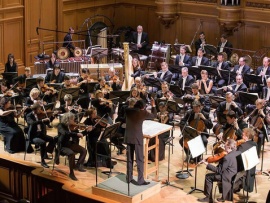 Симфонические оркестры России. Государственный академический симфонический оркестр России имени Е.Ф. Светланова. Солисты Артём Дервоед и Антон Баранов. Дирижер Михаил Татарников