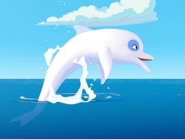 Ум. Белый дельфин