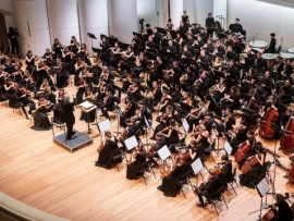 Российский национальный молодёжный симфонический оркестр — 5 лет. Дирижер Юлиан Рахлин. Солист Денис Мацуев