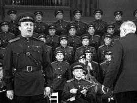 К 95-летию Ансамбля песни и пляски Российской армии имени А.В. Александрова. Концерт в КЗЧ. Запись 1962 года