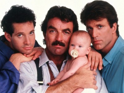 Трое мужчин и младенец