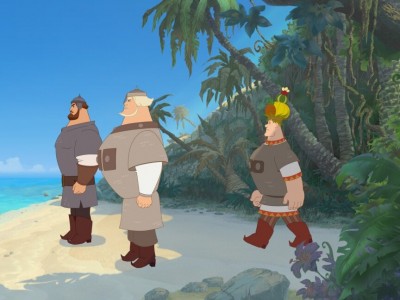 Три богатыря. На дальних берегах