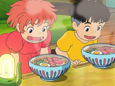 Рыбка Поньо на утёсе (6)