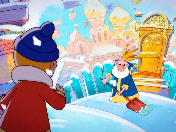 Вовка и зима в Тридевятом царстве (3)