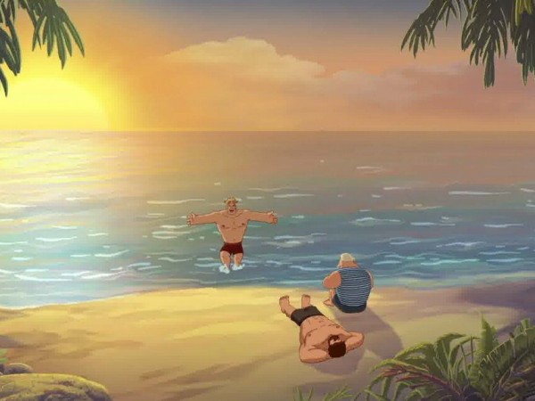 Три богатыря на дальних берегах (6)