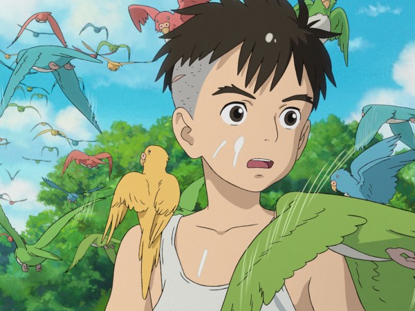 Мальчик и птица