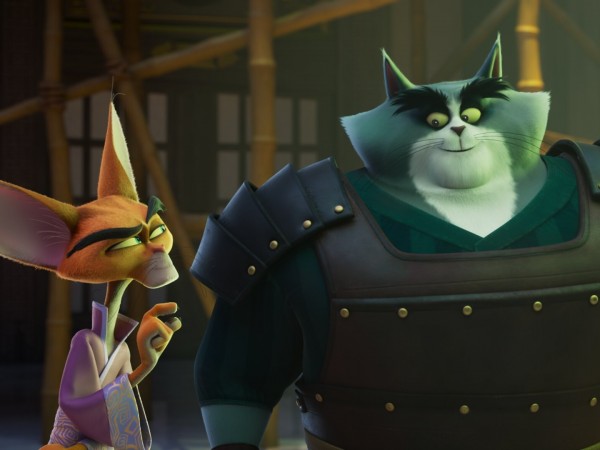 Пёс-самурай и город кошек (2)