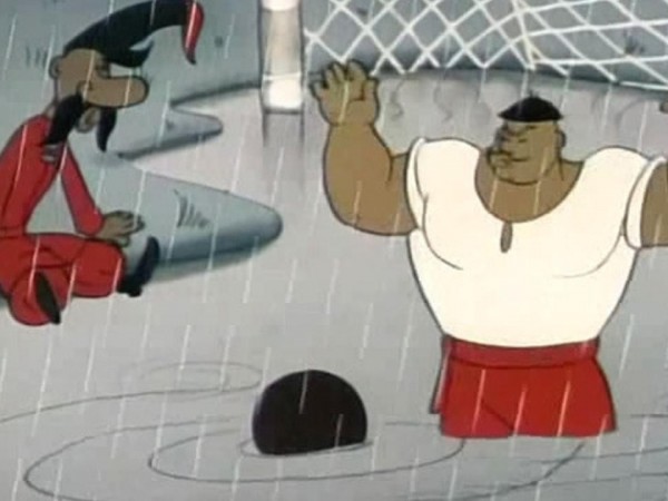 Как казаки в футбол играли