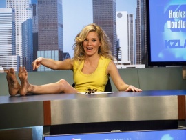 Блондинка в эфире