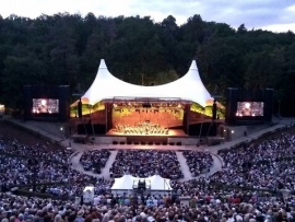 Летний концерт Берлинского филармонического оркестра в Вальдбюне. 2021 год