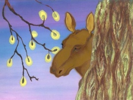 Тигрёнок на подсолнухе (5)