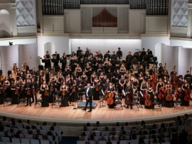 Российский национальный молодёжный симфонический оркестр — 5 лет. Дирижер Александр Лазарев