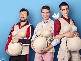 Беременный папа