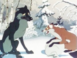 Лиса и волк (2)
